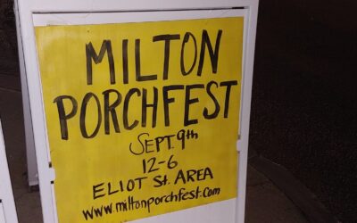 Milton Porchfest To Take Place This Weekend