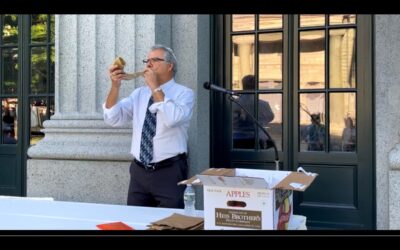 Quincy Observes Rosh Hashanah With A Blowing Of The Shofar