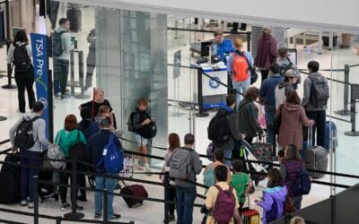 A Large Number Of Travelers Are Out And About As Thanksgiving Nears