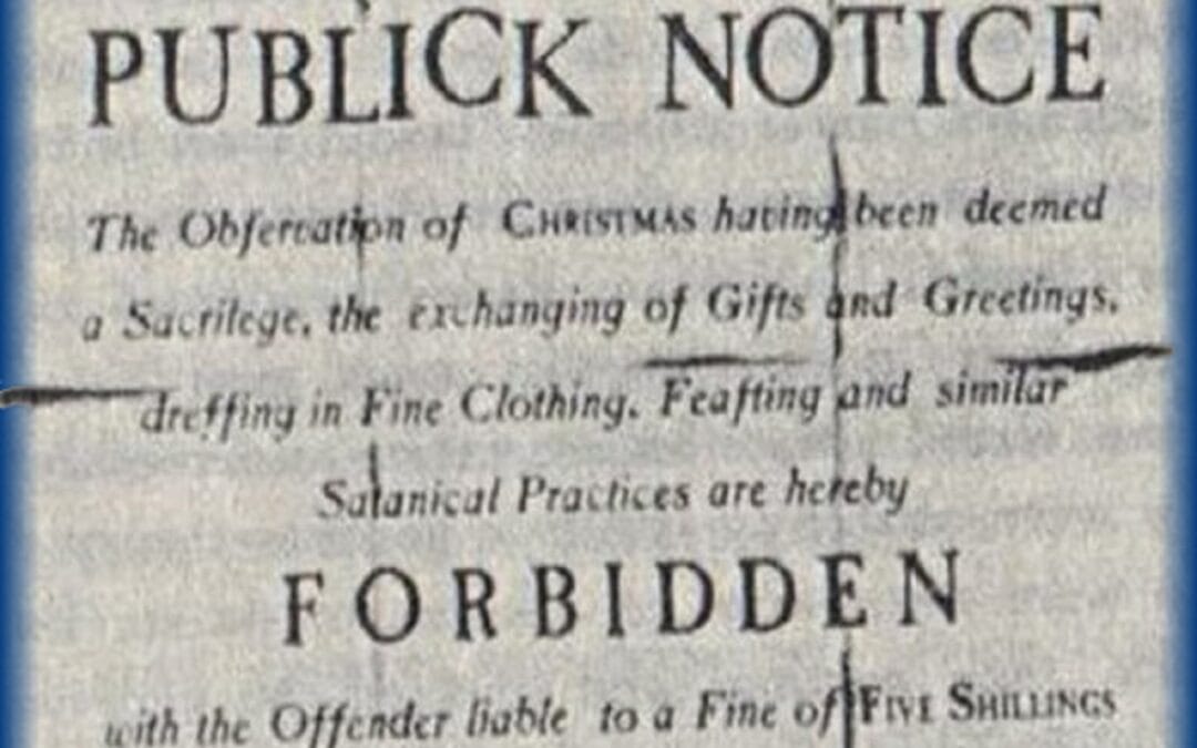 A Look At The Historic Opposition To Christmas