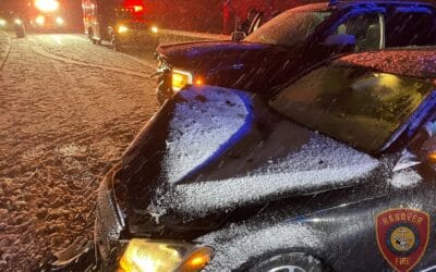 Hanover Crash Leaves One Person Hospitalized