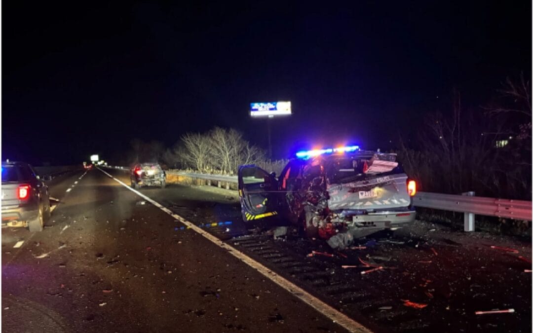 Trooper Injured In Route 24 Crash