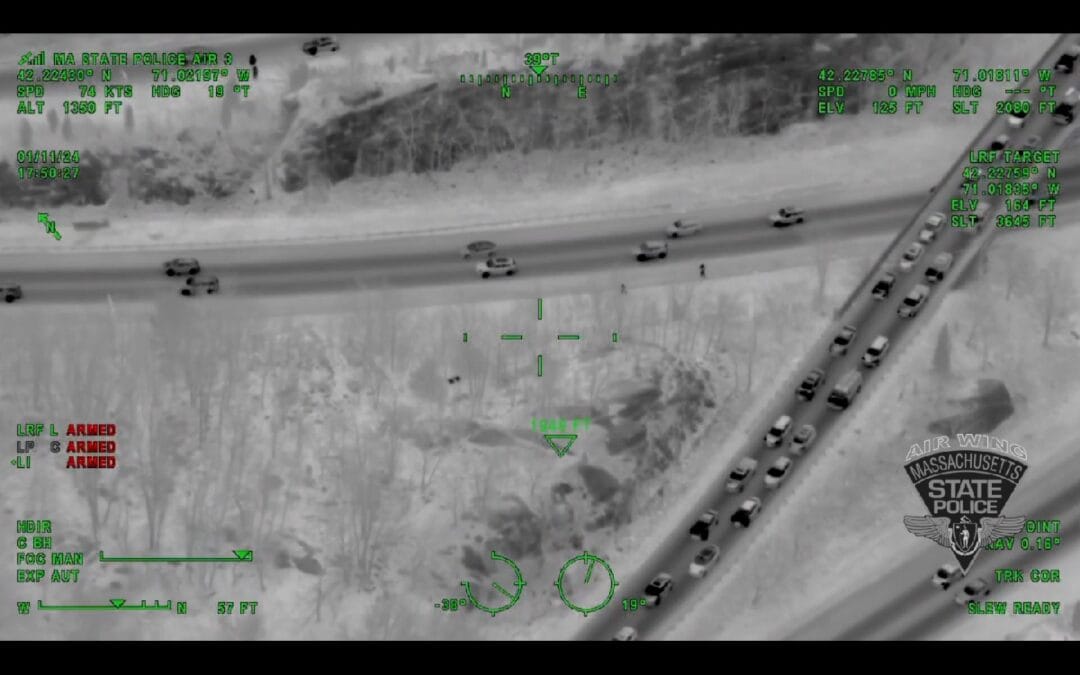 Two People Arrested Following Crash, Pursuit In Braintree