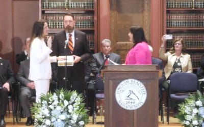 Joyce Sworn In As Mayor Of Braintree
