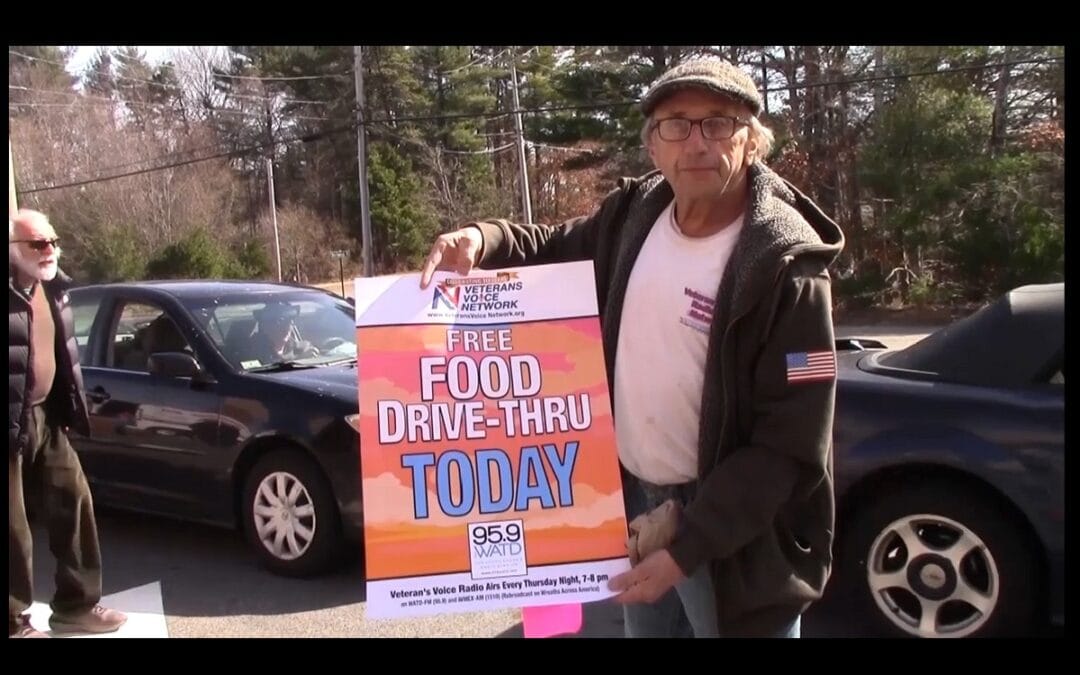 Roughly 100 Cars Take Part In Veterans Food Drive Thru