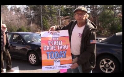 Roughly 100 Cars Take Part In Veterans Food Drive Thru