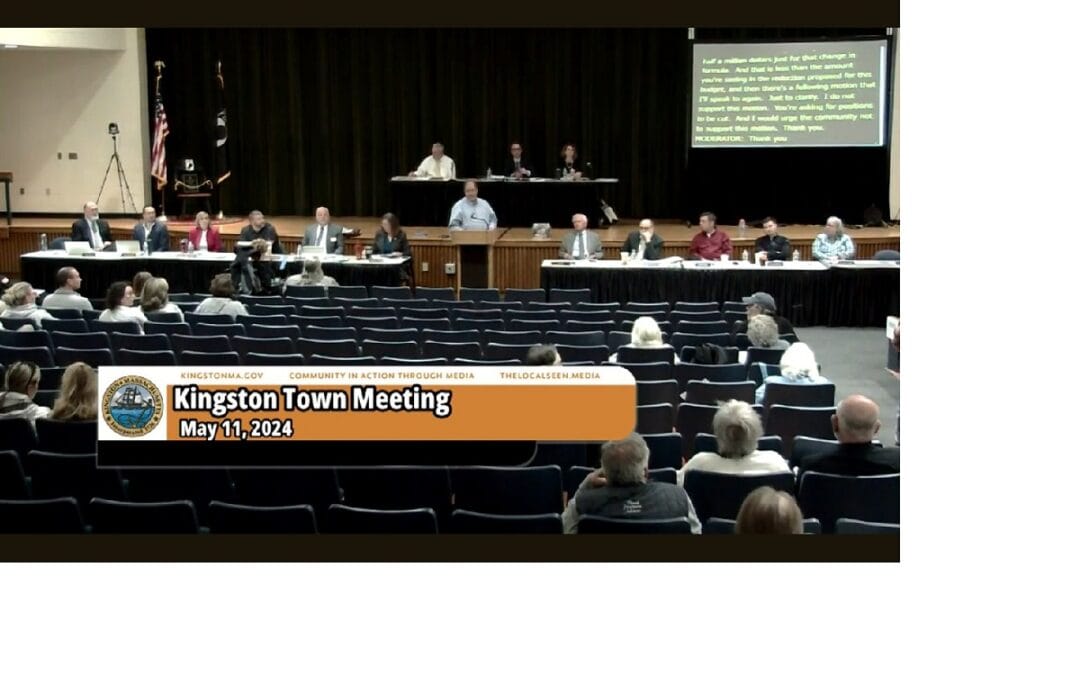 Kingston Town Meeting Wraps Up On Saturday