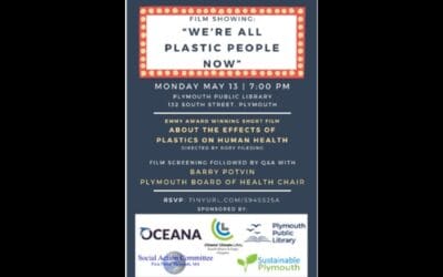 Film Showing At Plymouth Library Says ‘We’re All Plastic People’