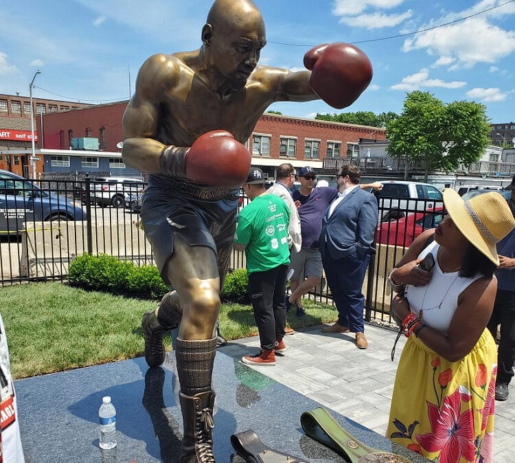 Brockton Mayor Unveils Statue of Marvelous Marvin Hagler
