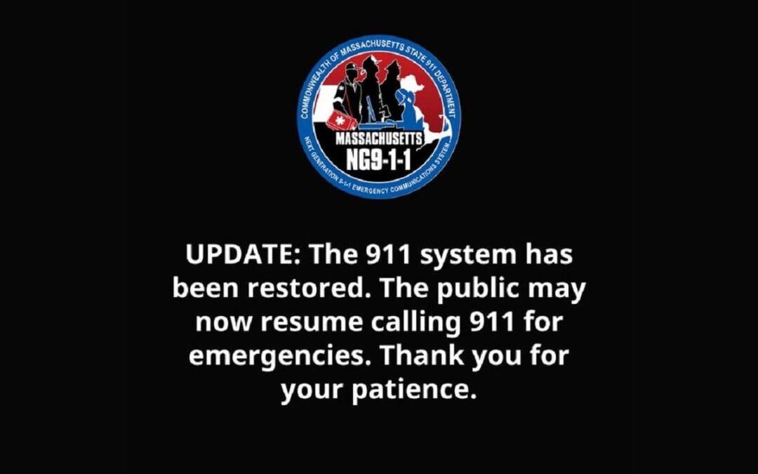 911 Restored In Massachusetts