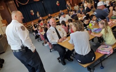 Braintree First Responders Luncheon with Hollis Elementary Students
