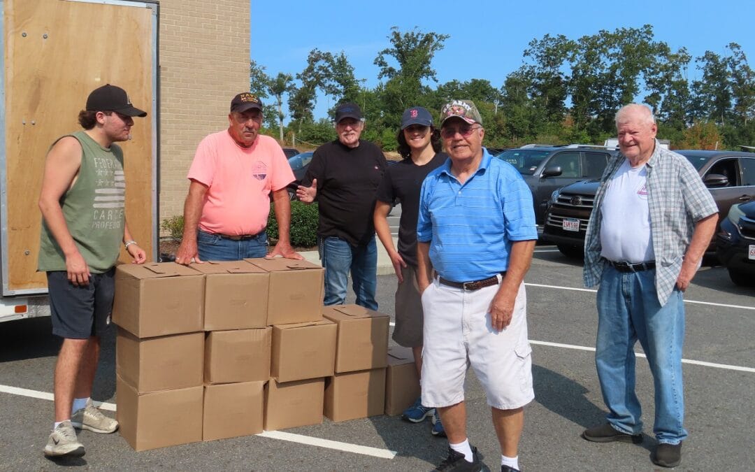 Scenes From The September 2024 Veterans Food Drive Thru