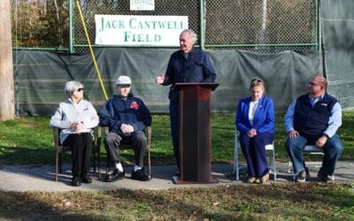 Jack Cantwell Field Rededicated