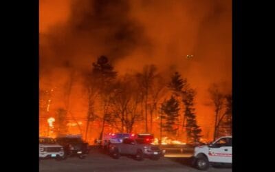 Blue Hills Fire Leads To Road Closures