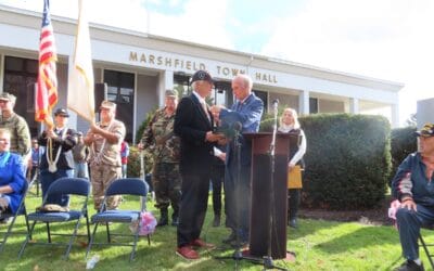 Bronze Star Presented At Marshfield Veterans Day Ceremony