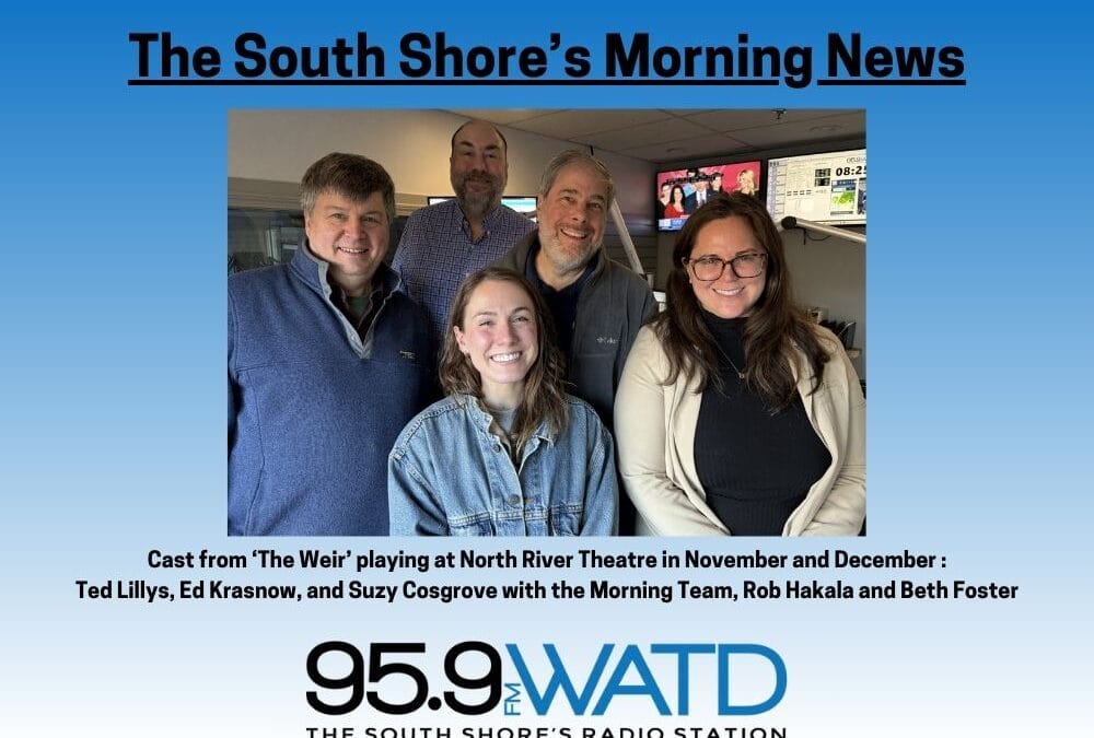 Cast from ‘The Weir’ Joins Us in Studio – The North River Theatre Show with Dates in November and December