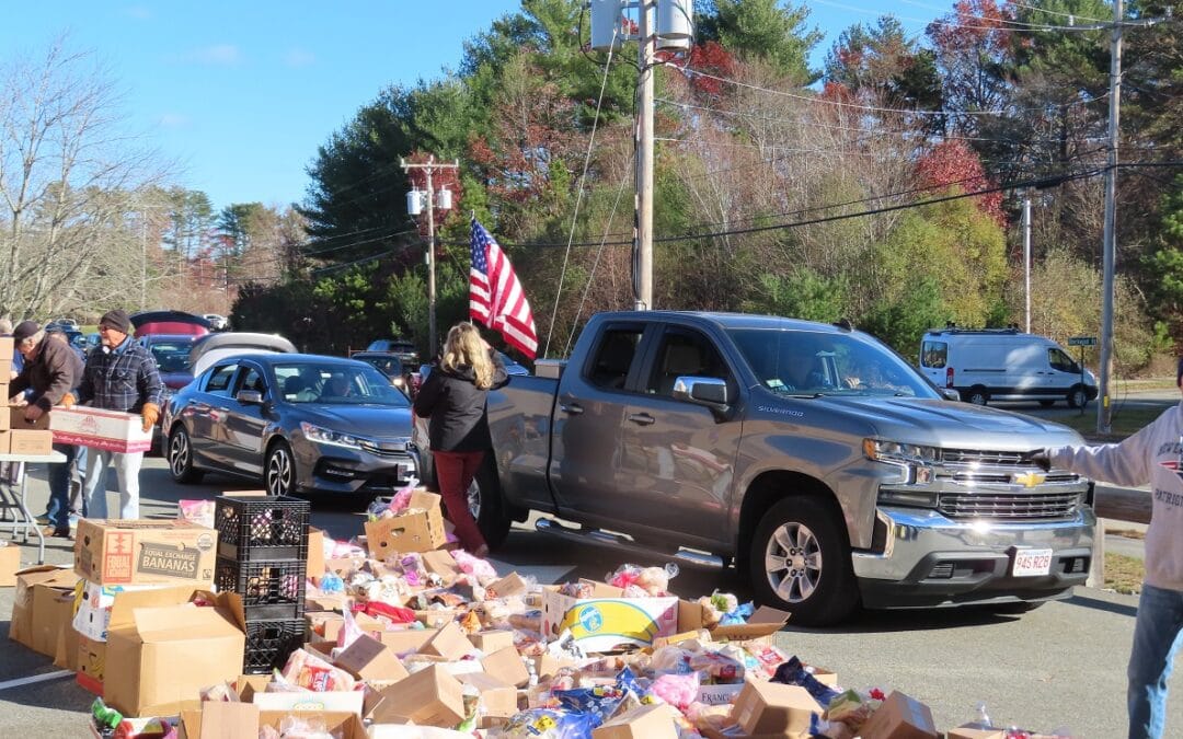 Scenes From The November 2024 Vets Drive Thru