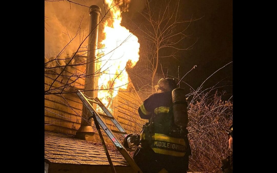Man Rescued At Middleborough Fire