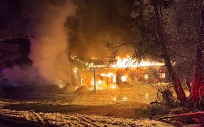 Crews Respond To Fire At Lakeville Farm