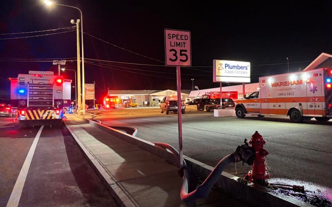 One Firefighter Injured In Wareham Fire