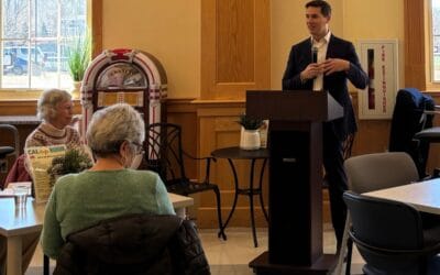 Plymouth: Senator Fernandes Visits Seniors At Center For Active Living