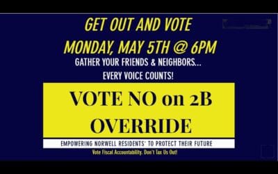 Norwell Resident Discusses Opposition To Proposed Override