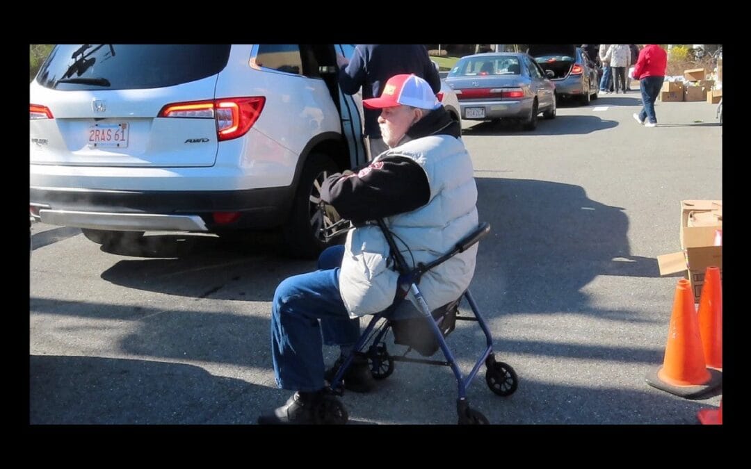 Scenes From The April 2025 Veterans Food Drive Thru