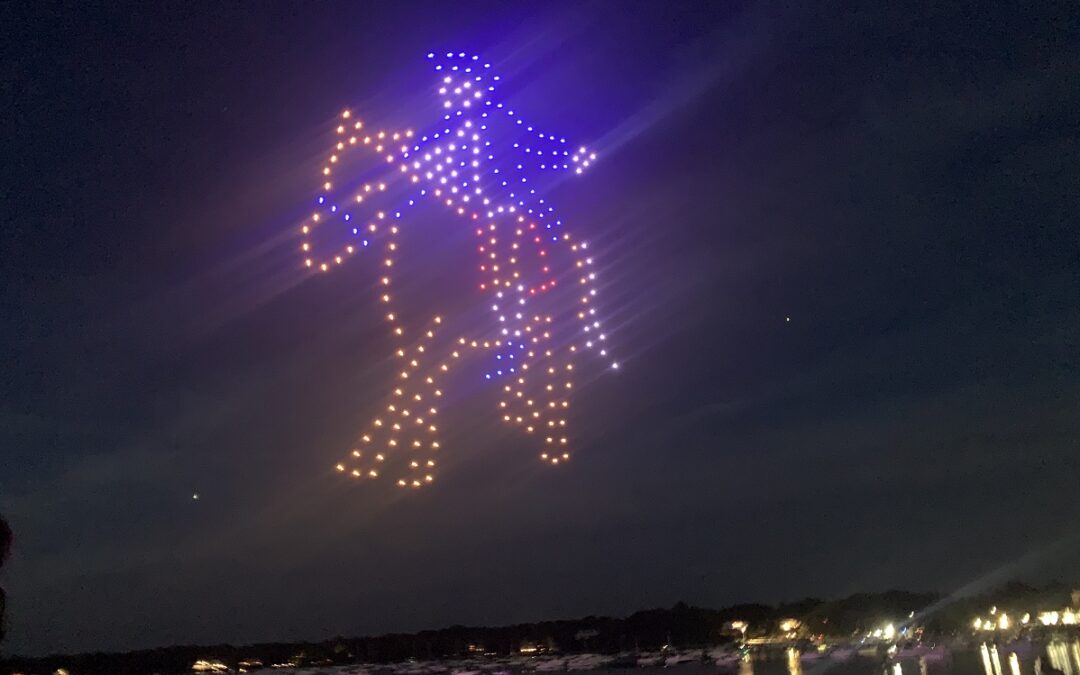 Hingham Holds Drone Show