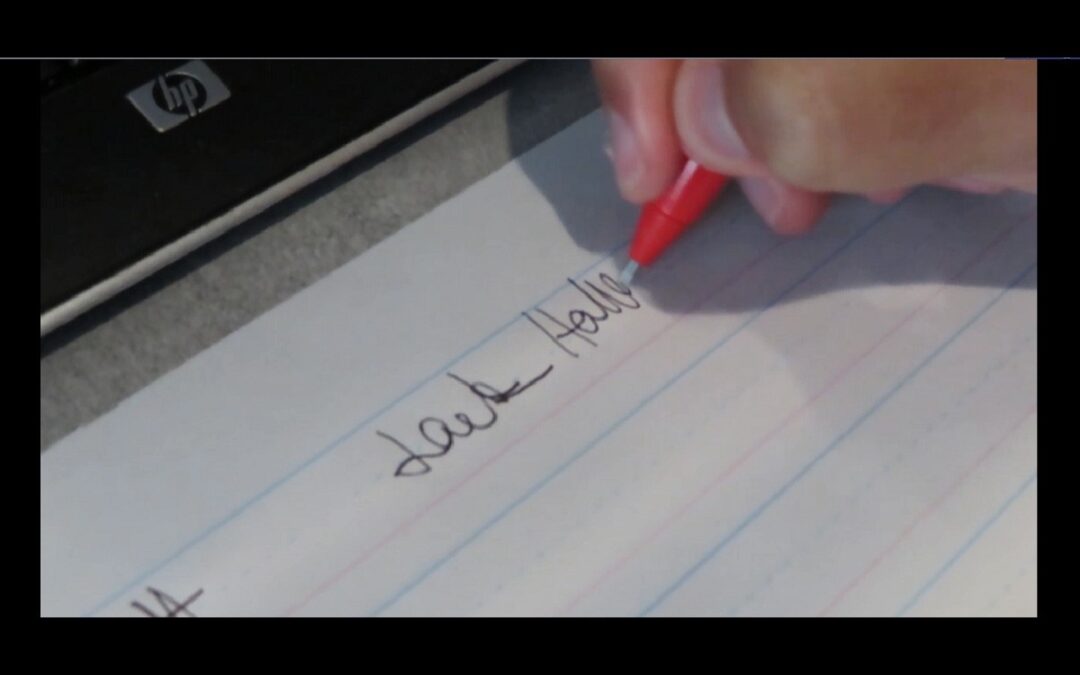 Jack The Intern Learns Cursive