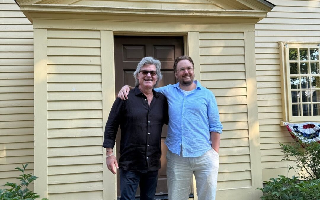 Kurt Russell Visits Historic Arlington House