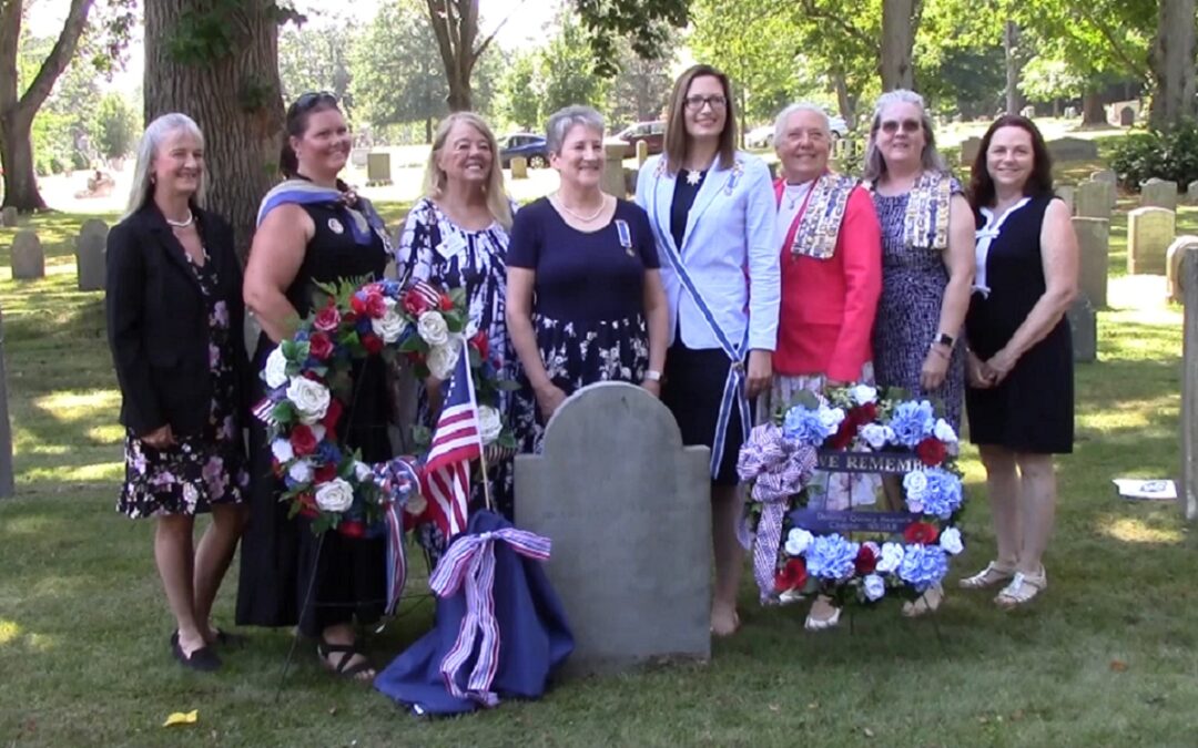 Ceremony In Milton Honors Revolutionary War Soldier