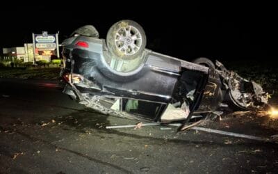 Whitman Man Hospitalized Following Rollover Crash In Bourne