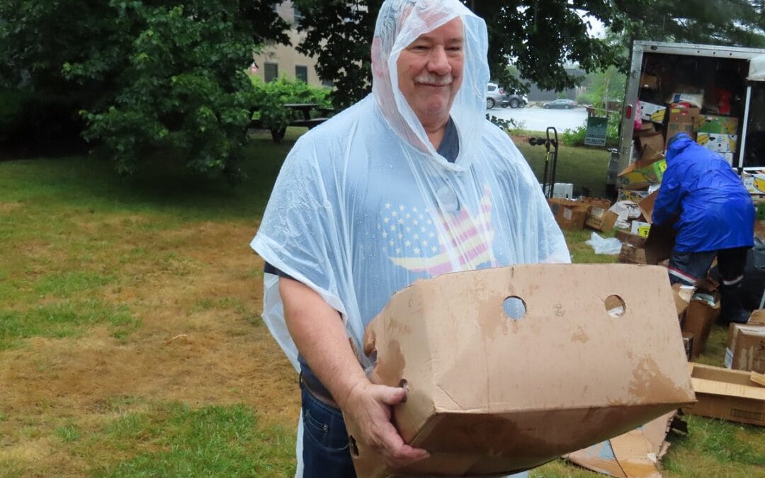 Scenes From The July 2025 Veterans Food Drive Thru