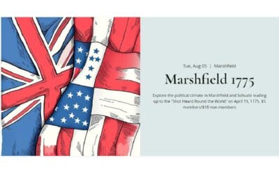 Upcoming Lecture Looks At Marshfield In 1775