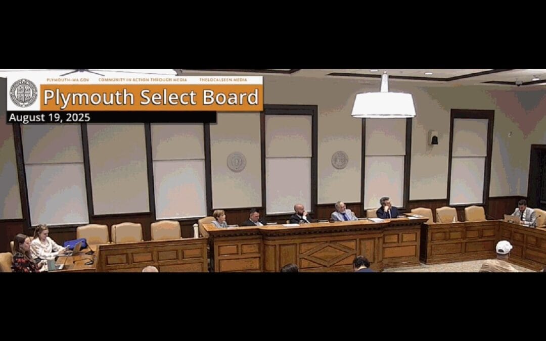 Plymouth Town Moderator Wins Special Municipal Employee Status