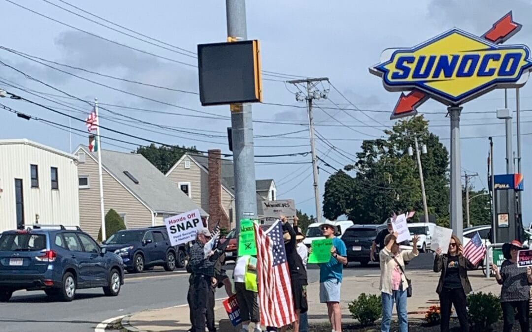 Workers Over Billionaires Protest Held In Weymouth
