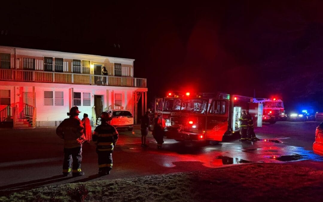 Spinkler System Helps Extinguish Hanson Fire