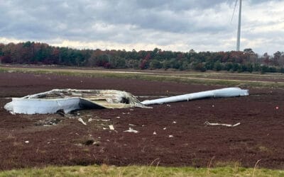 Turbine Blade Falls in Plymouth