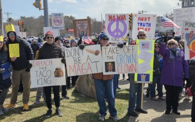 No Kings Rally in Marshfield