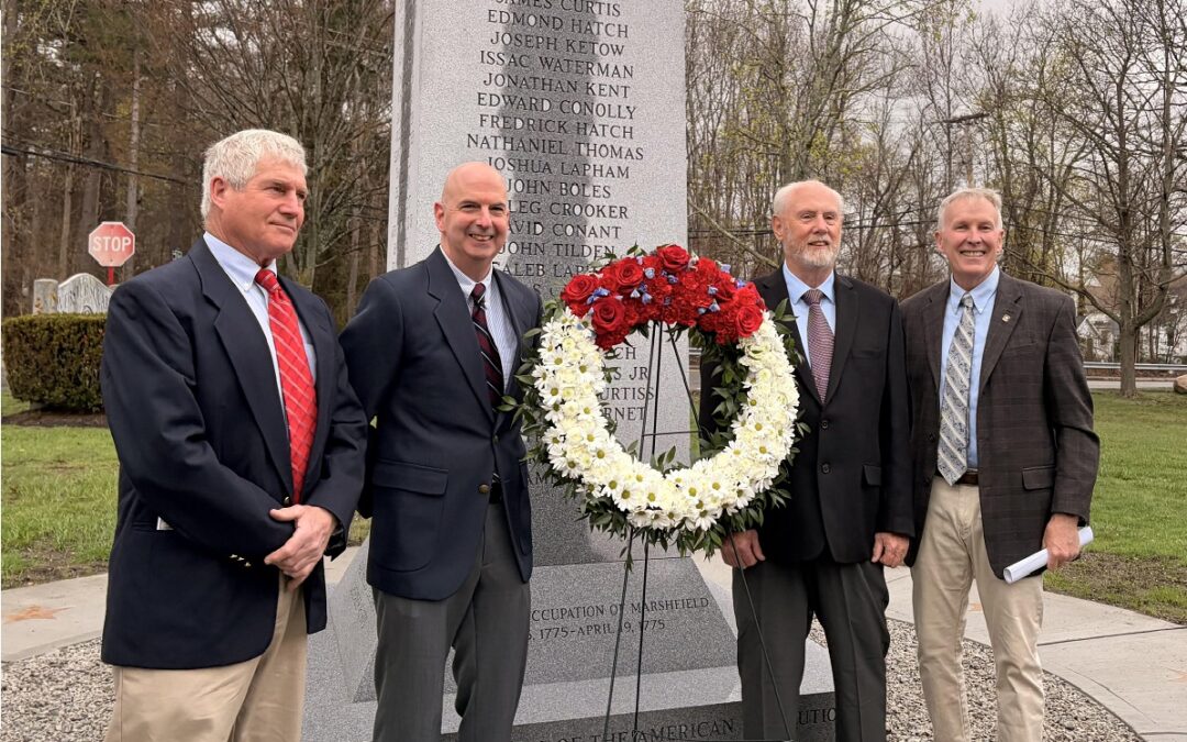 Marshfield Honors Revolutionary War Heroes