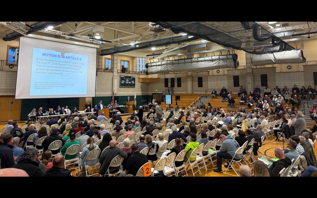 Marshfield Annual Town Meeting Continues