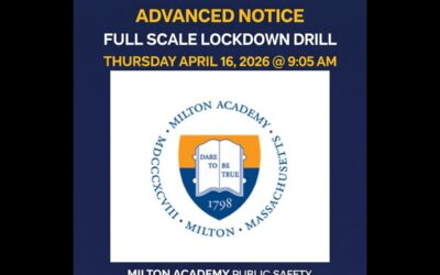 Lockdown Drill At Milton Academy