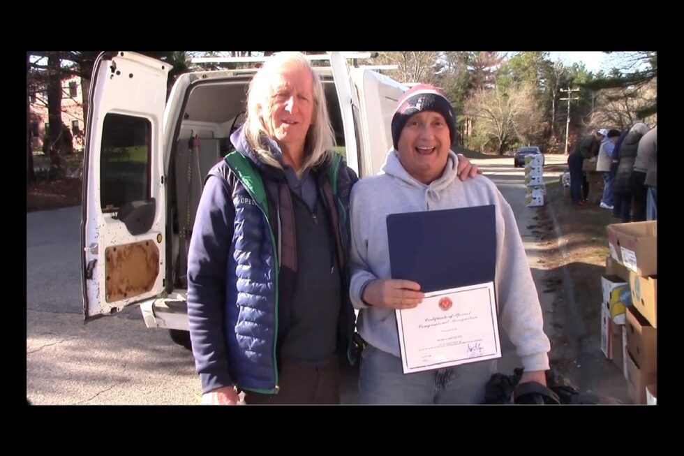 Congressional Recognition At Vets Drive Thru