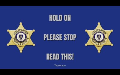 Norfolk Sheriff Warns Of Phone Scams