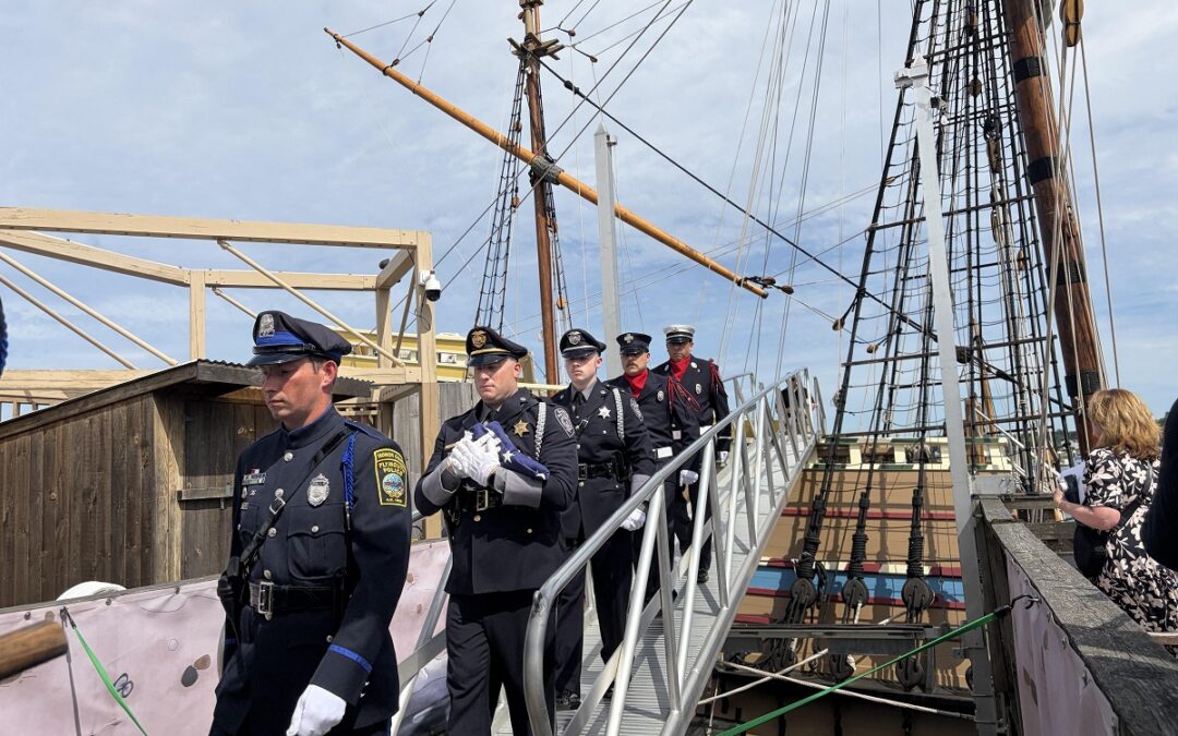 Sojourner Flag Comes To Plymouth