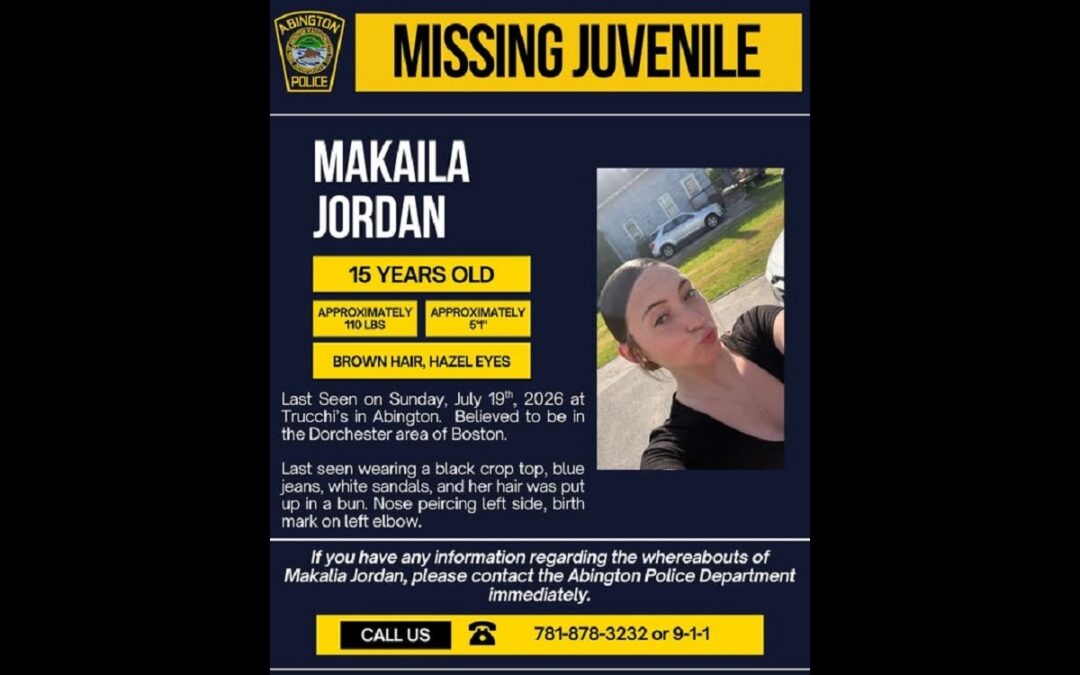 Abington Police Search For Missing Girl
