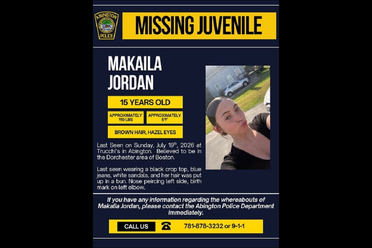 Abington Police Search For Missing Girl
