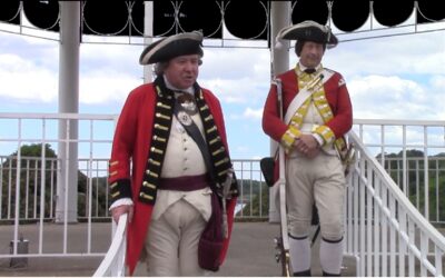 Colonial Governor Observes Battle Of Gloucester