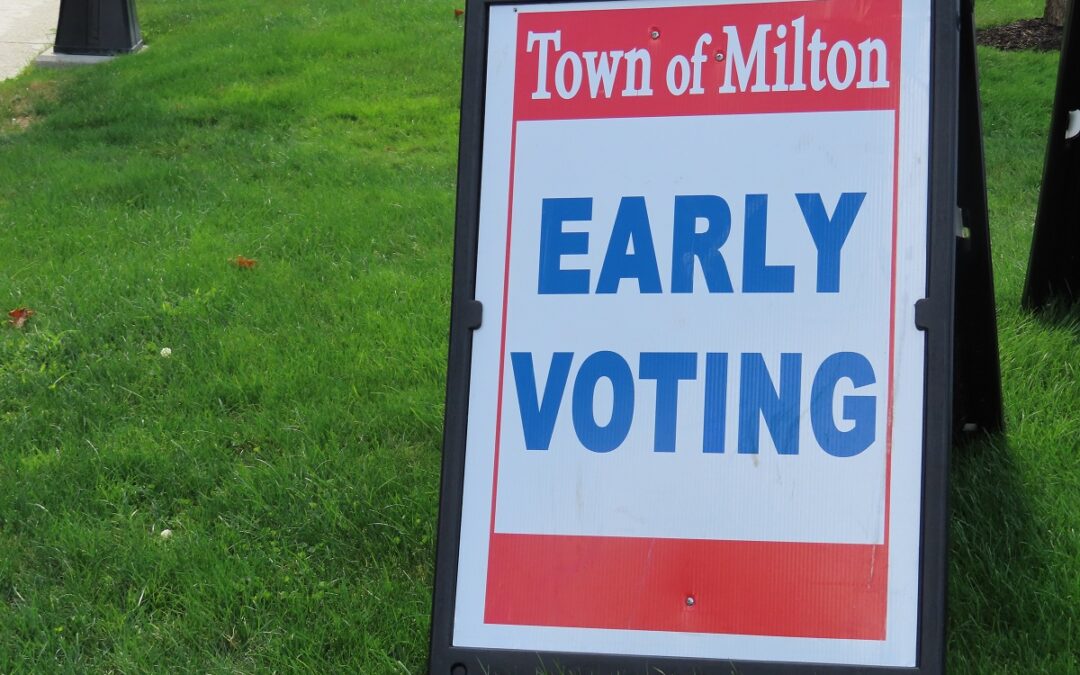 Early Voting Underway In Milton