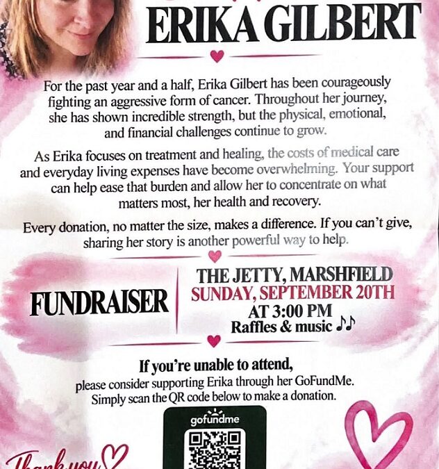Erika Gilbert Fundrasier Set For Sunday